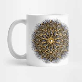 Luxury golden mandala Mug